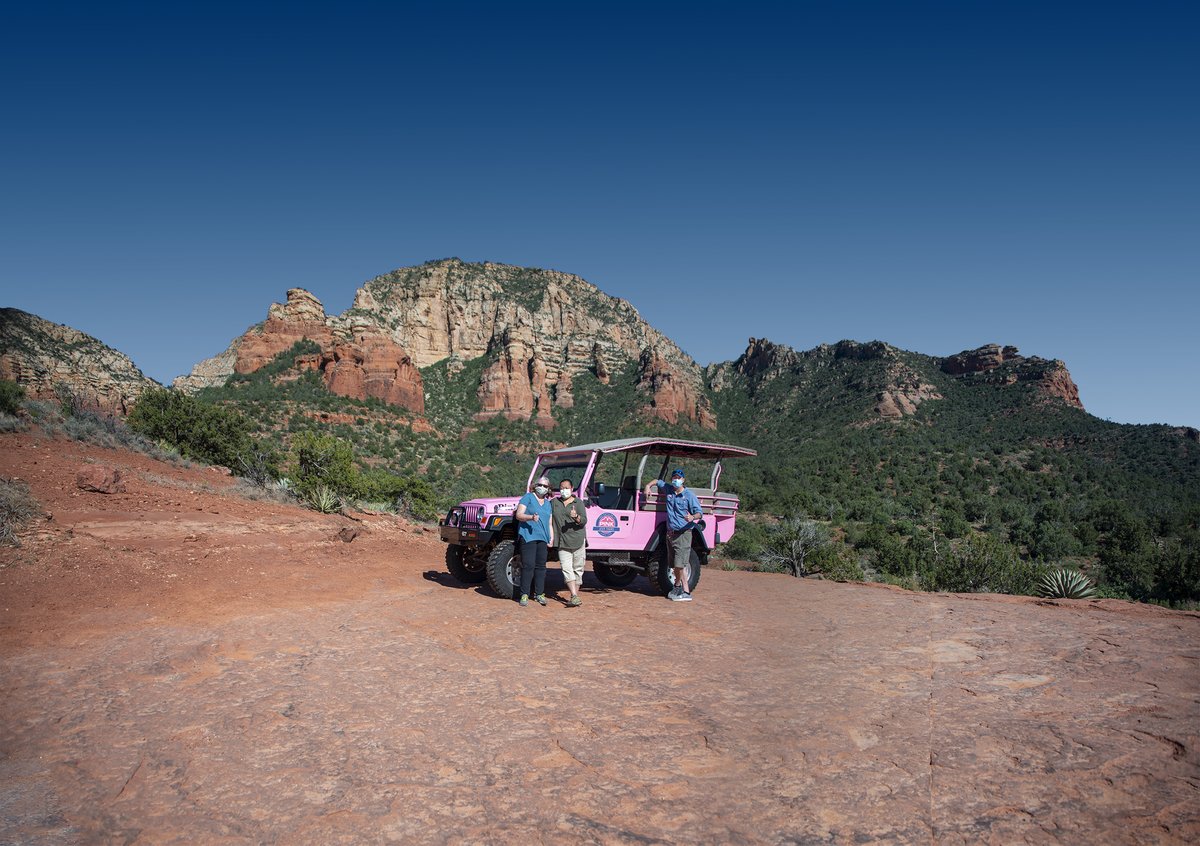 Pink Jeep Tours tweet media