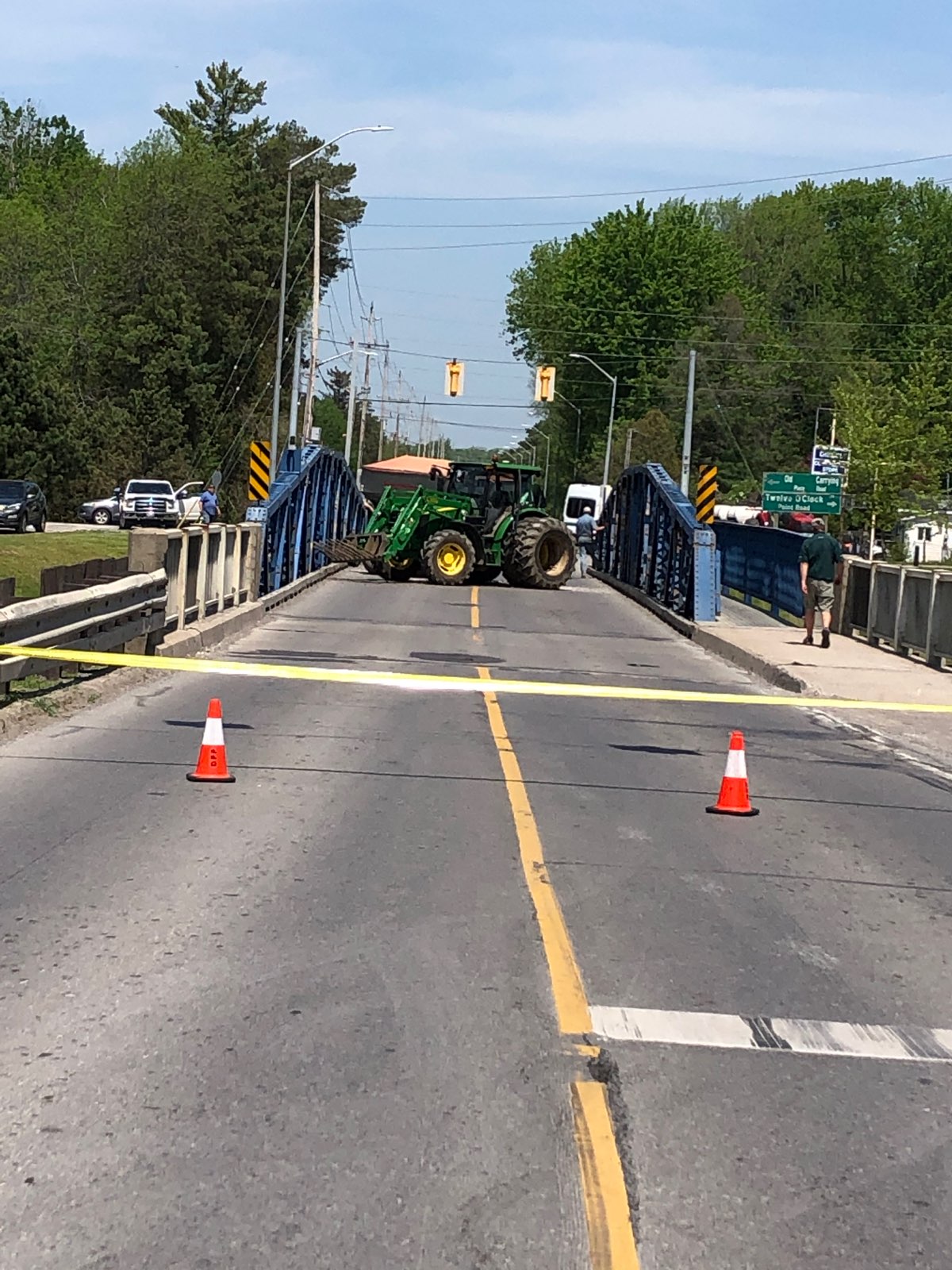 OPP East Region on Twitter "Swing bridge on Loyalist Parkway Carrying