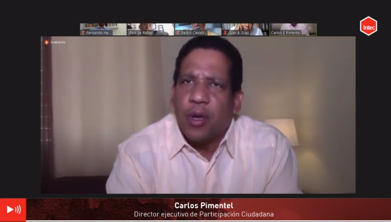 intecrd's tweet photo. "El protocolo reúne las medidas básicas y necesarias. Lo que tenemos por delante es su amplia divulgación entre la población". Carlos Pimentel @PimentelFCarlos, director de Participación Ciudadana @PCiudadana #WebinarINTEC https://t.co/X7T91uJkZU
