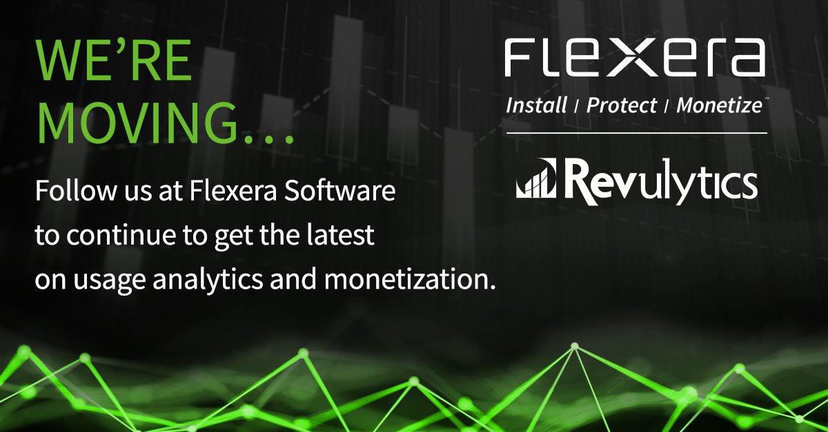 Revulytics (Now Part of Revenera) tweet media