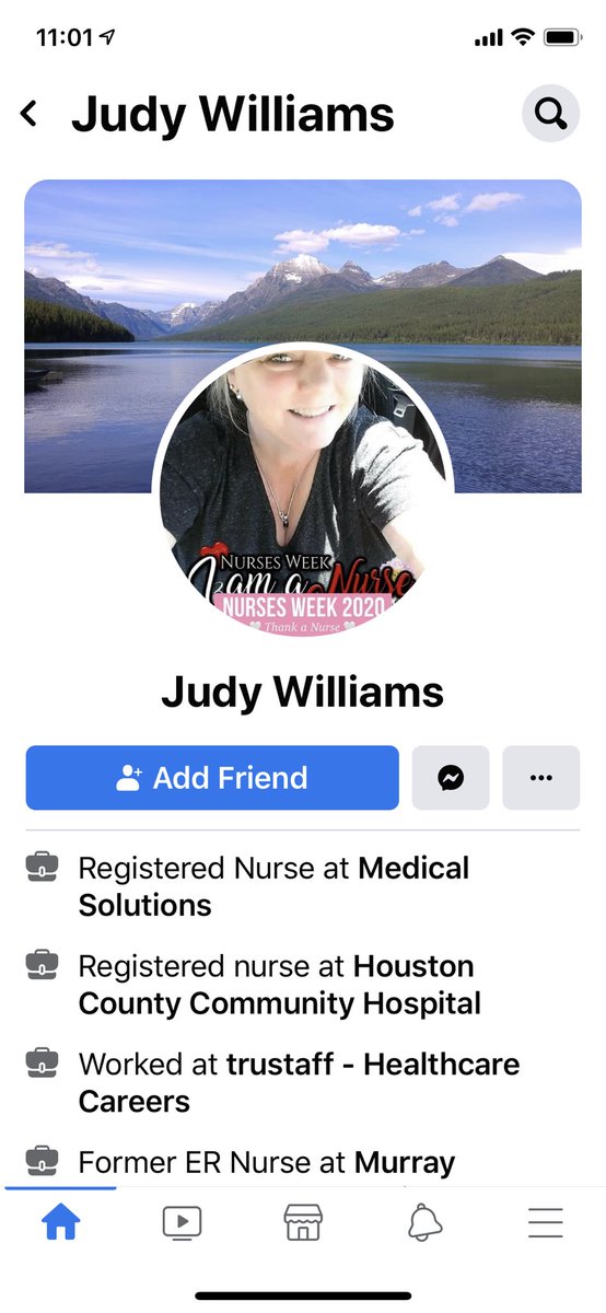 Judy, if he was white it wouldn’t have happened. Judy, why are you a nurse?  #BLACKLIVESMATTER    #SAYTHEIRNAMES