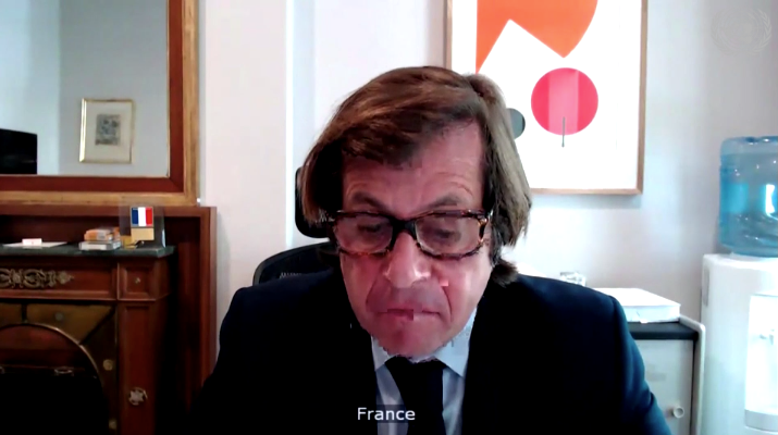 Last speaker @ today's  @UN Security Council debate on protecting civilians in armed conflict is  #France - raises issue of "lethal weapons systems featuring autonomy" + welcomes "substantial progress" made in  #CCWUN talks, which has produced "guiding principles"  @FR_Desarmement