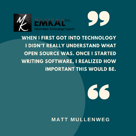 emkalinc's tweet photo. “When I first got into technology I didn't really understand what open source was. Once I started writing software, I realized how important this would be.”
-Matt Mullenweg, Social Media, Co-Creator of WordPress #Entrepreneur 

#quoteoftheday #inspiration #motivation https://t.co/jcLp92tb9n