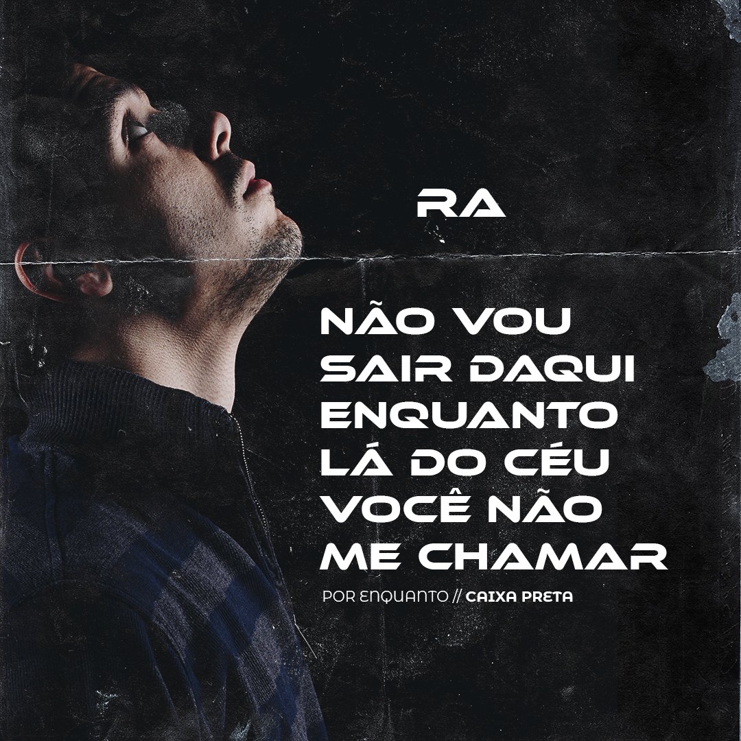 “E por enquanto eu fico a te esperar...”

#caixapreta #redeativa #promessa #PorEnquanto #vaivoltar #buscar #povo