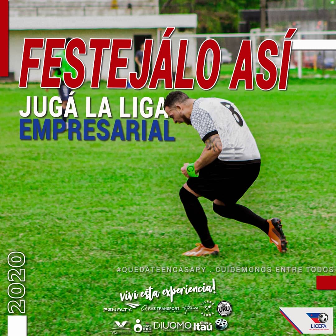 Licefa_'s tweet photo. ¡VUELVE EL FÚTBOL!
Y en #Licefa está todo listo para vivir la experiencia de la Liga para empresas más peleada de todas aplicando integramente las normas del protocolo sanitario. 👊🔥
Inscribite al 📲 0981 118 872
#MasQueUnaLiga 🇵🇾
#ModoCovidDeJugar ⚽ https://t.co/udWjbbjdmR