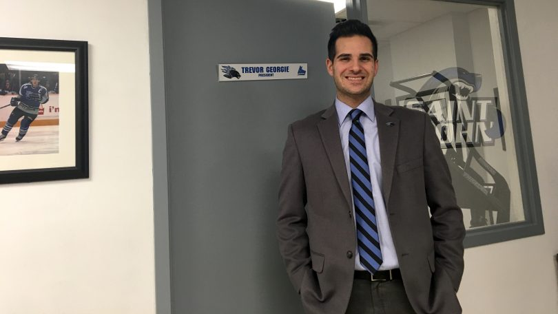 thatwindsorshow's tweet photo. Getting some great feedback already on the newest episode of the Straight Outta #Windsor Podcast featuring @StJohnSeadogs President &amp; GM, @georgietrev on his journey to becoming the youngest President in @CHLHockey 

Available on all major platforms or - https://t.co/IDFJyxLvnD https://t.co/9BLnSEQ7uh