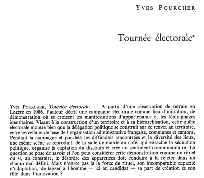 Menées au niveau local, régional ou dans d’autres cadres nationaux, d’autres recherches précieuses ont en commun de reposer sur un parti pris résolument ethnographique mais dont il est parfois difficile de tirer des enseignements généraux.