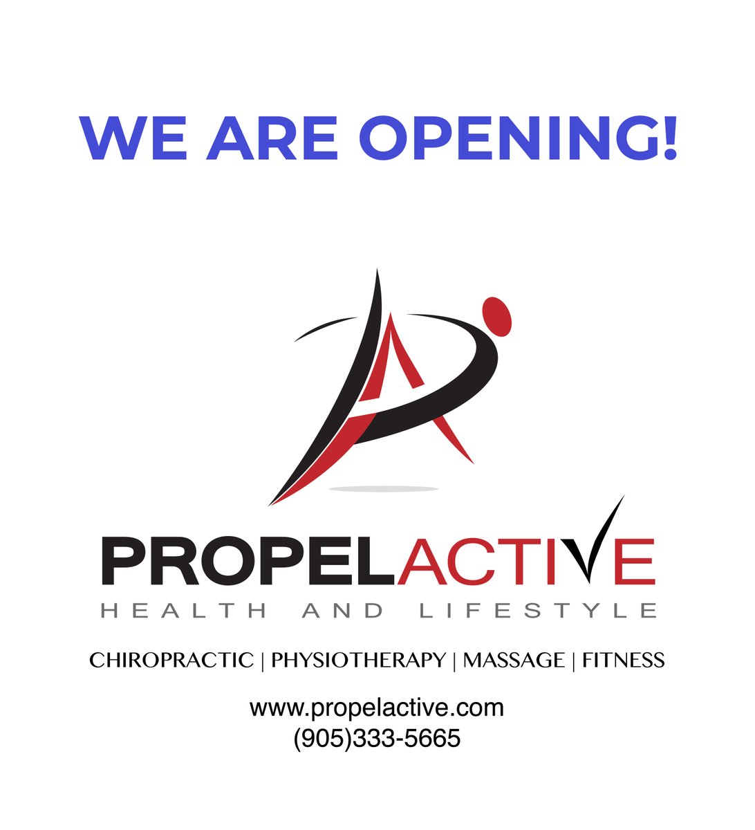 propelactive's tweet photo. We have some very exciting news to share... we will be opening soon! You can learn all about how we are going to keep all of our patients safe by visiting the following:

https://t.co/ZB1AnkfvCf

#reopening
#workingsafely
#loveourjob
#propelactive
#burlon
#burlingtonontario https://t.co/Eq5QOHEVRK