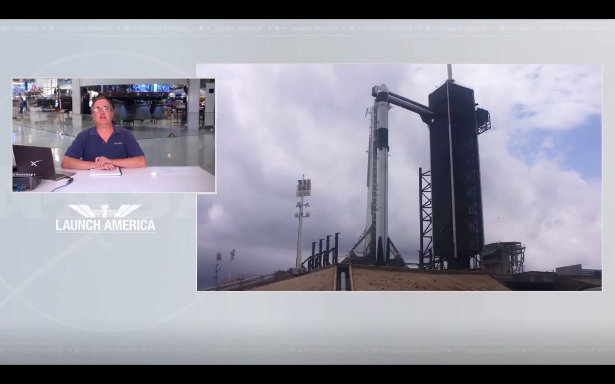 JOHN HAS RISEN!  @jinsprucker  #SpaceX  #DM2  #LaunchAmerica