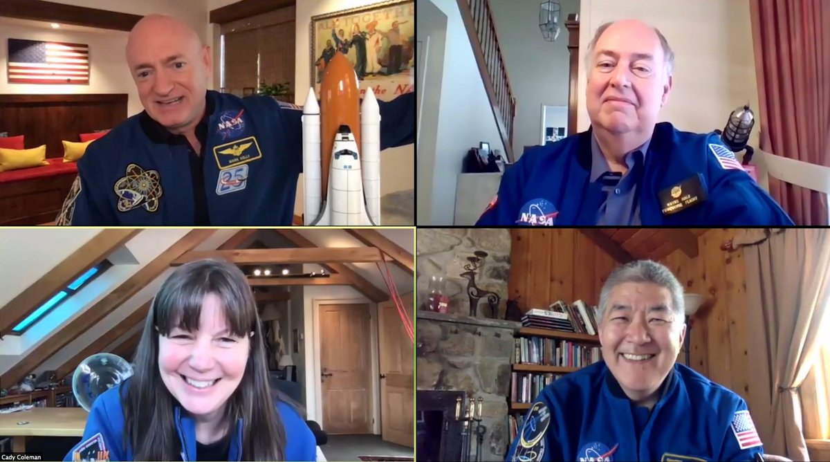 just_jenkins's tweet image. WATCH: @CaptMarkKelly is joined by @Astro_Cady, @Astro_Tani, and @WayneHale to answer questions about what it's like to launch a spacecraft in advance of today's historic SpaceX launch. #LaunchAmerica

Click here to watch &amp;gt;&amp;gt; facebook.com/CaptMarkKelly/…
