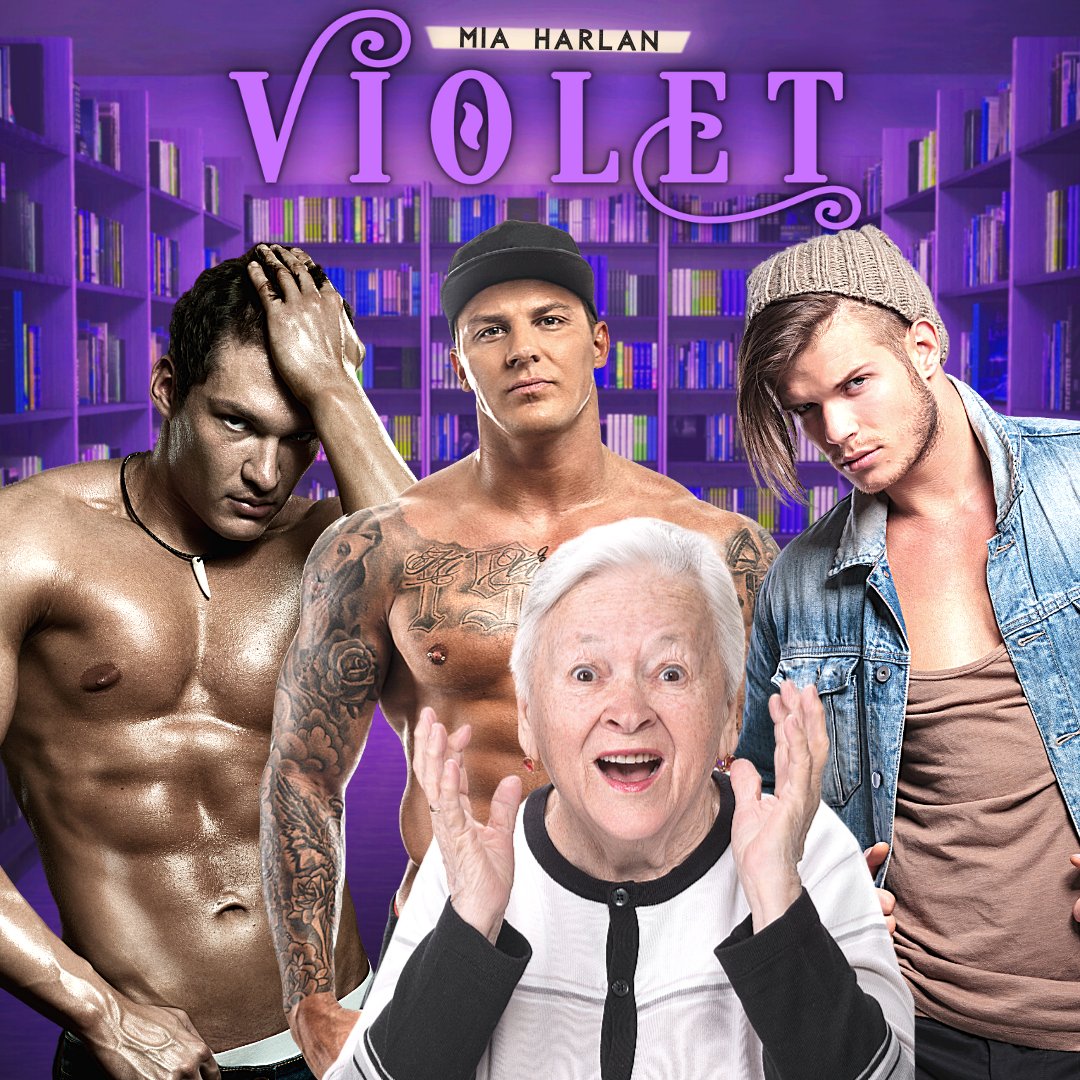 Have you met the #grannyharem yet?

Read Violet today: geni.us/VioletBook⁠

#reverseharemromance #whychoose