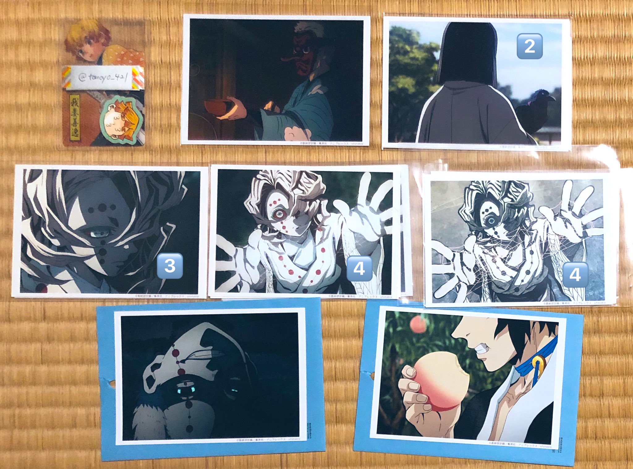 鬼滅の刃 場面写ブロマイド 17話 獪岳