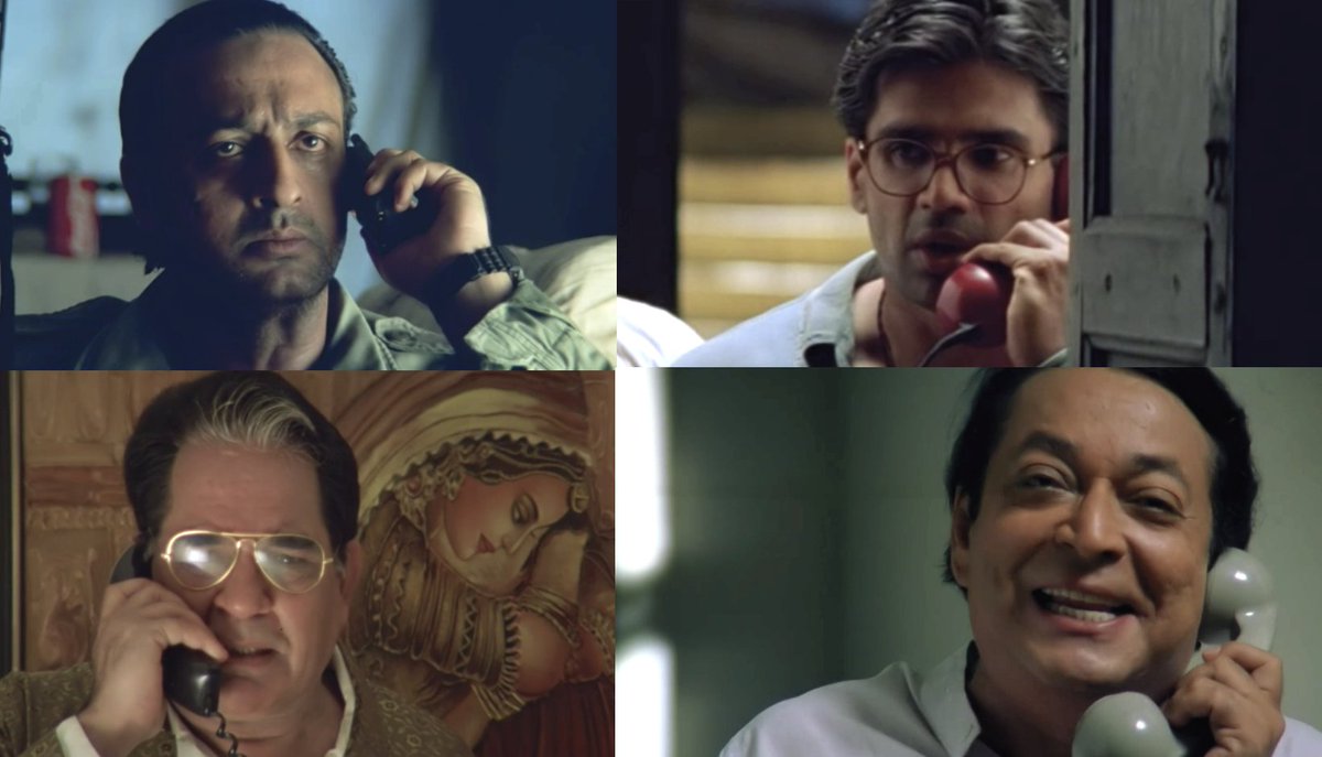 thefunnyralph's tweet photo. Dhoni is among top 5 best Indian cricketer of all time. here I am tweeting his career in #herapheri meme templates 
(in a very long thread) #DhoniRetires 

1. Team selectors discussing Dhoni or Dinesh karthik (2004). https://t.co/jzFGFvNgLG