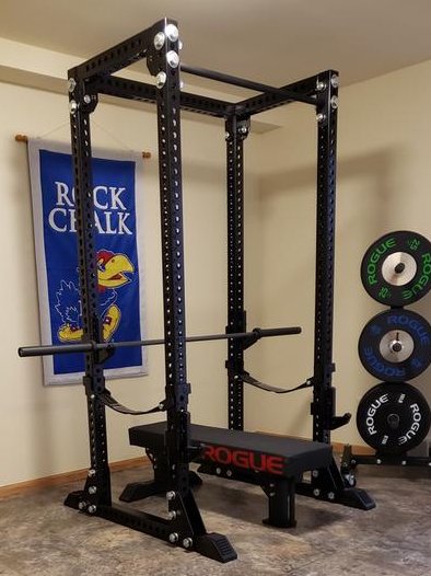 rogue パワーラック　RM-6 monster rack モンスターラック ローグフィットネス RM-6 モンスターラック2.0 ブルー | ジムバンク