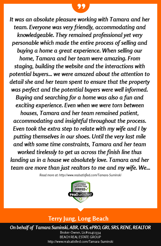 TamaraSuminski's tweet photo. There’s nothing like a happy client, is there?  https://t.co/weQQLdD9fX via @realsatisfied https://t.co/uuA5TzsFIQ