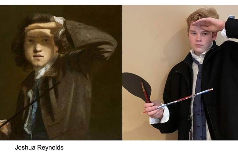 MiddleburgAcdmy's tweet photo. In today's imitations of famous works of art, we bring you the following pieces: https://t.co/PTcR8SdQ3t