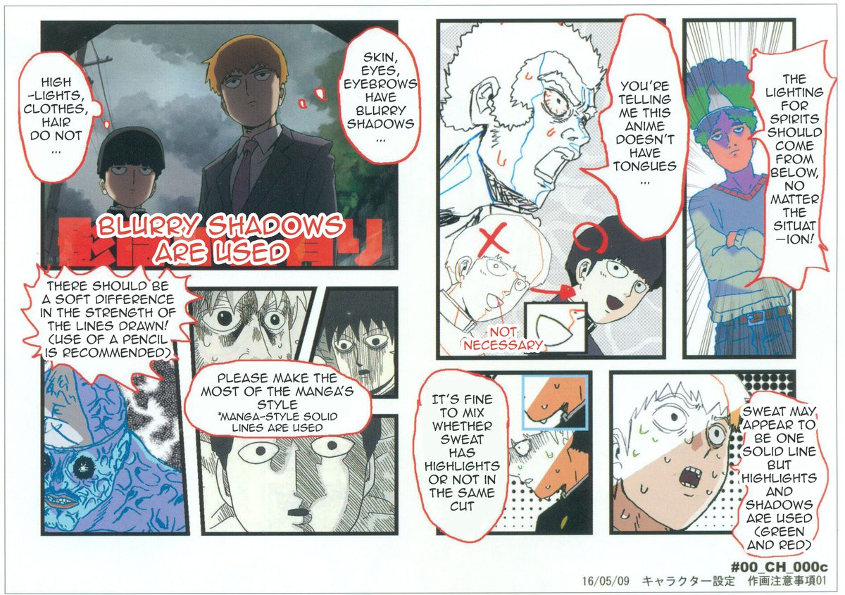 Katya カーチャ Mp100 Translation Important Points For Mob Psycho 100 Animators To Follow Compiled 16 05 09 16 05 11 We Felt The Animators Wouldn T Look At It If We Presented It In A Katya カーチャ Mp100 Translation Important Points For Mob Psycho 100 Animators To Follow Compiled 16 05 09 16 05 11 We Felt The Animators Wouldn T Look At It If We Presented It In A