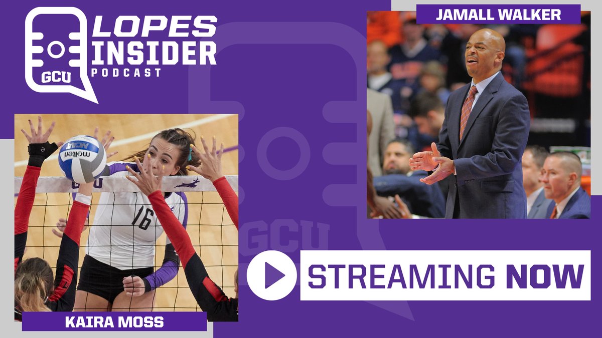 GCU_Lopes's tweet photo. Another 🔥 week on the Lopes Insider Podcast. Streaming everywhere now. https://t.co/baCCI4yvSG https://t.co/iep1U9doPb