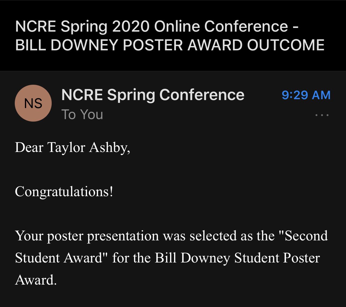 Today I was notified that my research on the sexual exploitation of children, won second place at my first national conference. 🙏🏾 I am humbled, I am joyful, I am motivated to continue this good work. #BlackResearchers #NCRE #RehabilitationCounseling #femaleresearcher #Csec