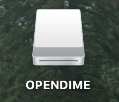 Open this by clicking on it just like a regular USB drive