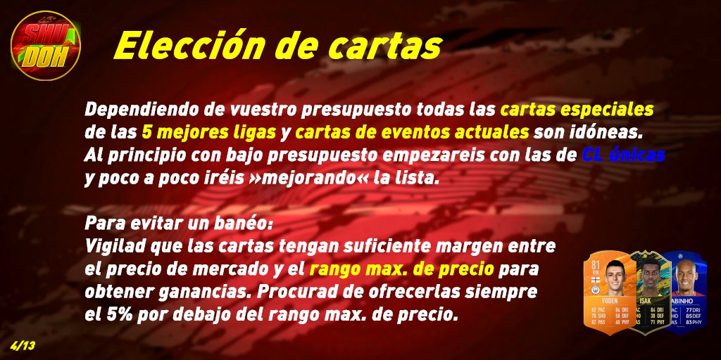 shudoh79's tweet photo. 💥⚡️GUÍA del método "VENTAS INFLADAS"💥⚡️

Mucho trabajo pero ha merecido la pena! Lo he hecho con mucho gusto y espero que os ayude hacer algunas monedas  #FIFA20 #FUT20 

Como siempre ❤️ y 🔁 son bienvenidos! https://t.co/KbO4It74wR