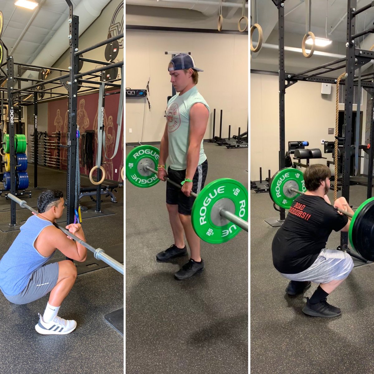 Shoutout to these althletes who continued to work on their mobility during the quarantine!! 🏋🏽‍♂️ 💪🏽@cheek_carson #movewell #strengthandconditioning #onedayatatime #athletes