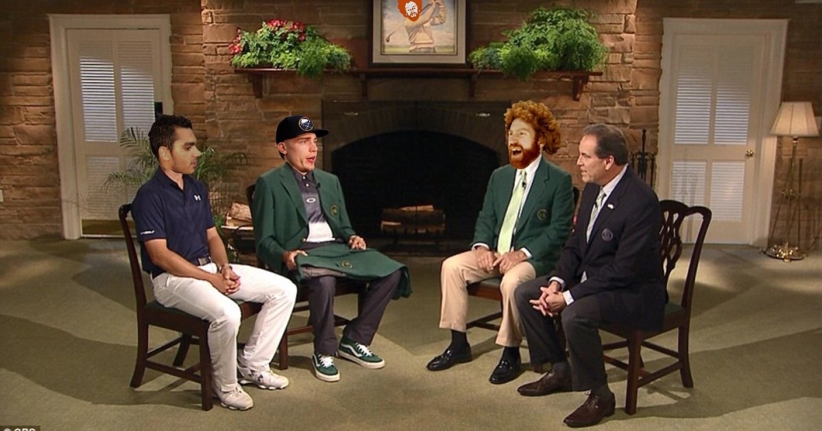 commie22's tweet image. Folks...I have some GREAT news...the #Masters Committee has decided that enough holes were played to award #TheGreenJacket!!!  

Congratulations Andreas Athanasiou...you are the 2020 NHL #Masters Champion. 
#TheGreenJacket