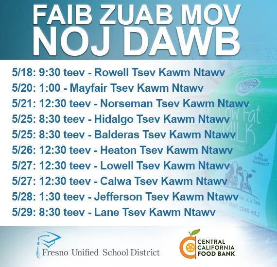 fresnounified's tweet photo. Don't forget about the great food distributions happening this week thanks to our partners at @cencalfoodbank and @ENPFresno Today at 12:30pm you can pick up food boxes at Calwa or Lowell, tomorrow at 1:30pm at Jefferson, and Friday at 12:30pm at Lane! #FUSDFamily #FUSDStrong https://t.co/twfEVV1QW5