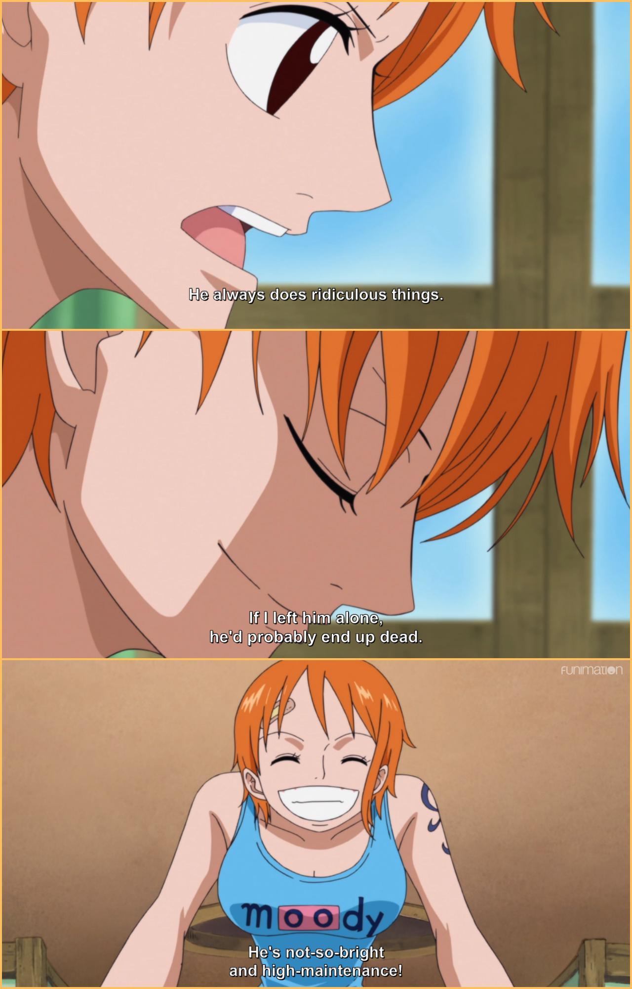 Captain and the Navigator 👒🍊 #Onepiece #Luffy #Nami