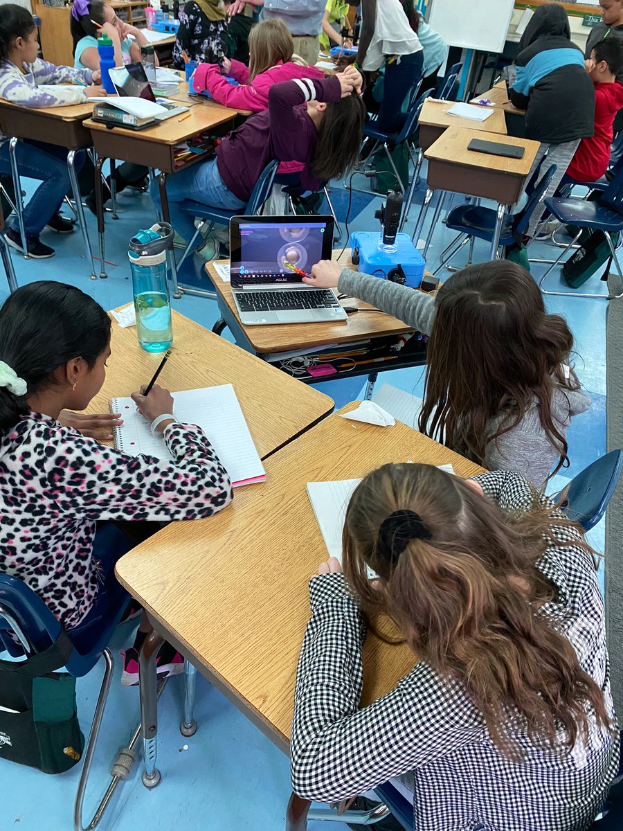 MrsMillerRPS's tweet photo. #InSciEdOut partnering with #GageGators to start research using Zebrafish! 🐠 Future scientists are in this classroom! https://t.co/JjQLUl4vhQ