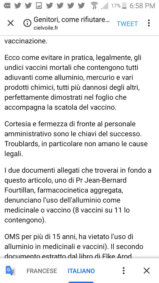 Barbara Raval V Twitter Guida Per I Genitori Che Vogliono Evitare Ai Loro Figli Legalmente Il Pericoloso Vaccino Esavalente Vaccino Burioni Lorenzin Corvelva Esavalente T Co Uu1zsuwq3b T Co Mjpwzh4g3g