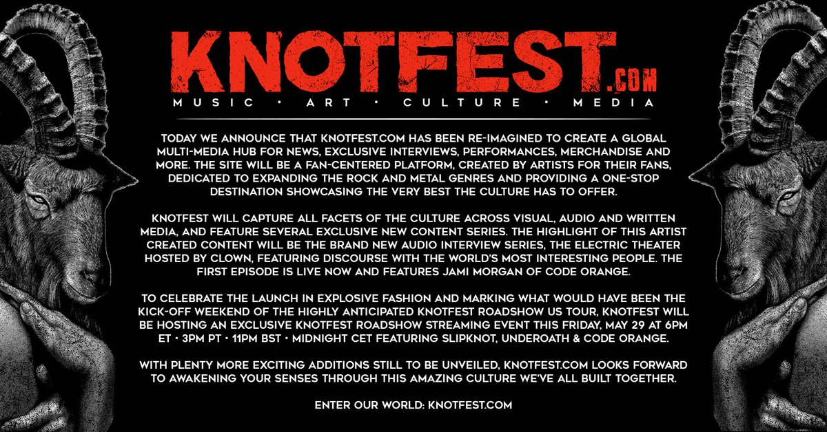 Enter Our World: knotfest.com