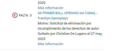 Buen dia muchachos, la verdad es que no entiendo nada, otra vez youtube le da la razon a un tipo que solo busca perjudicarme, me han metido 3 strikes, por favor señores de youtube hagan algo, porque ya basta,!
@ytcreators <a href="/YouTube/">YouTube</a> <a href="/YouTubeEspanol/">YTPH</a> <a href="/YouTubeMexico/">YouTube México</a> <a href="/TeamYouTube/">TeamYouTube</a>