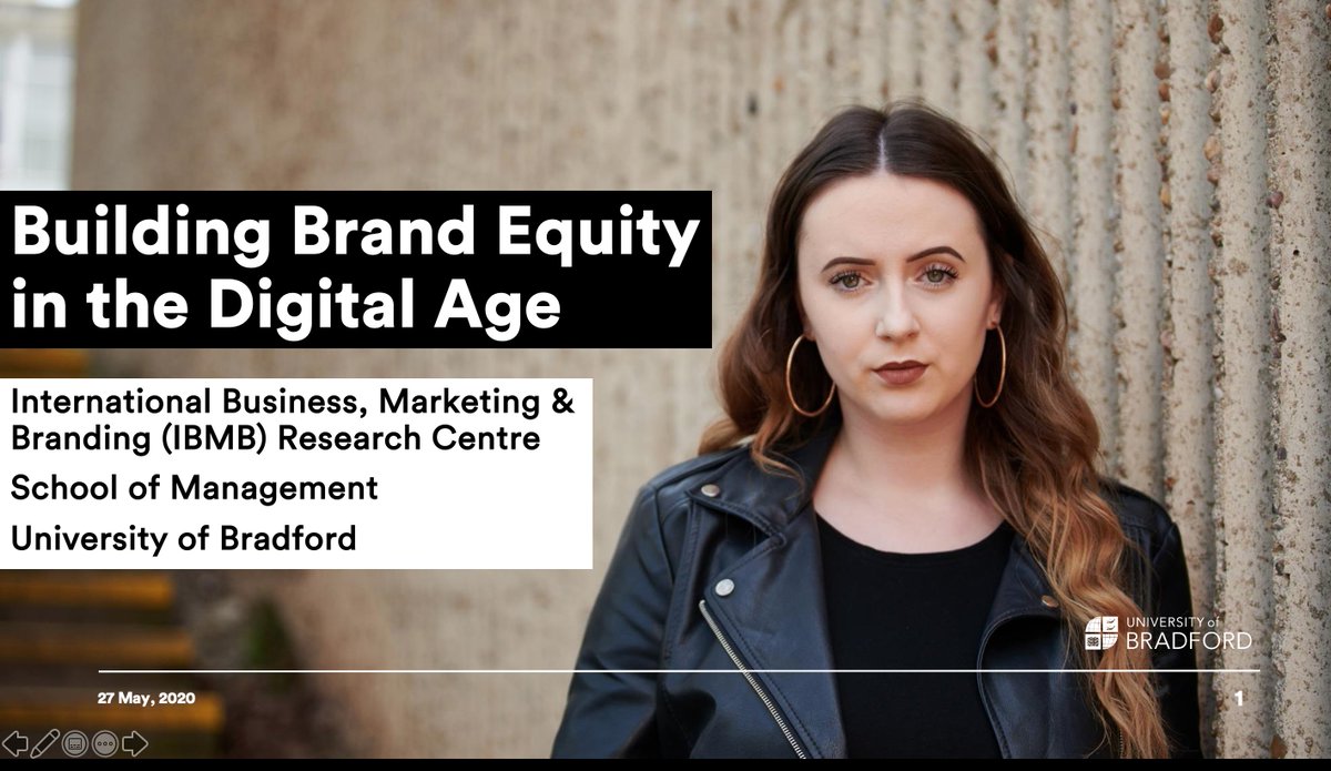 DrKuttimani's tweet photo. Thoroughly enjoyed hosting an engaging #webinarseries  to prospective students  on #DigitalMarketing with Dr @DonyaWaseem and Prof @rana_nripendra as part of @BradManagement  student outreach activity from our research centre. #futureleaders #Teambradford. Thanks everyone. https://t.co/d89wCEXlJd