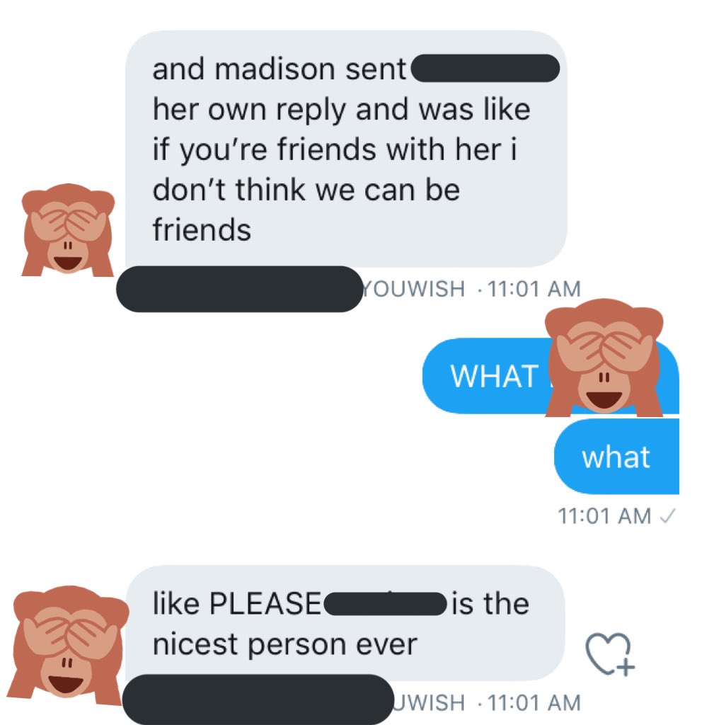 GENERAL MANIPULATIONmadi puts on a face for twitter claiming she’s positive and nice when she’s the opposite