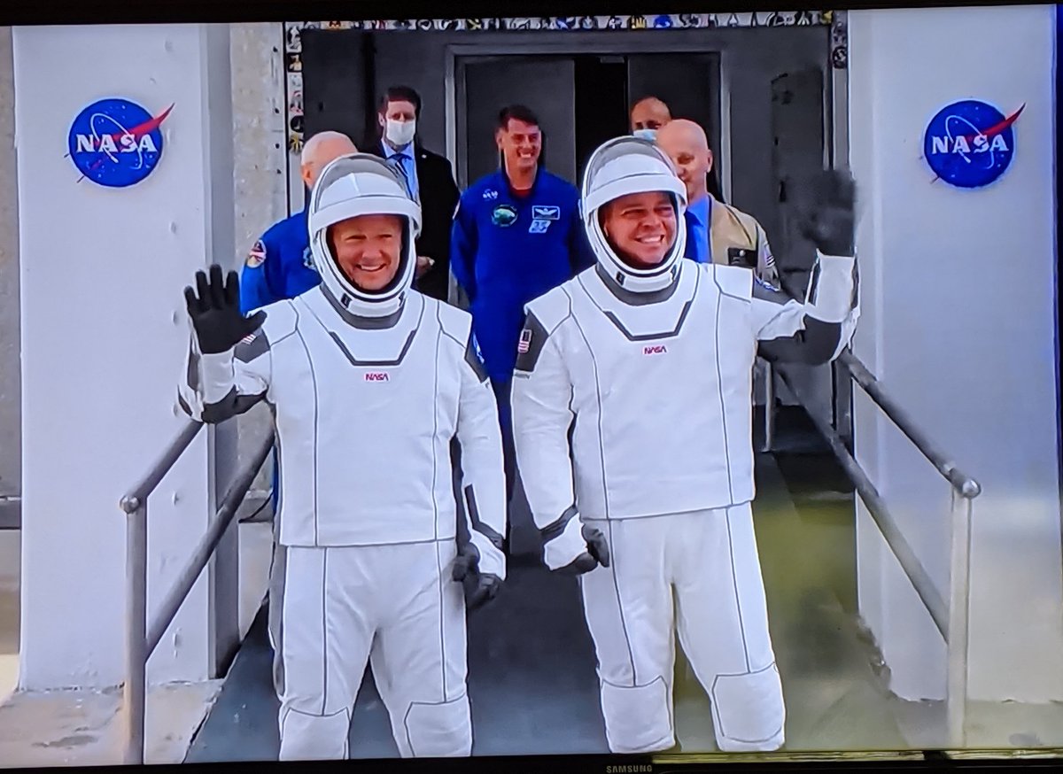 This is so exciting!! Best of luck Bob &amp; Doug! 😍
#LaunchAmerica