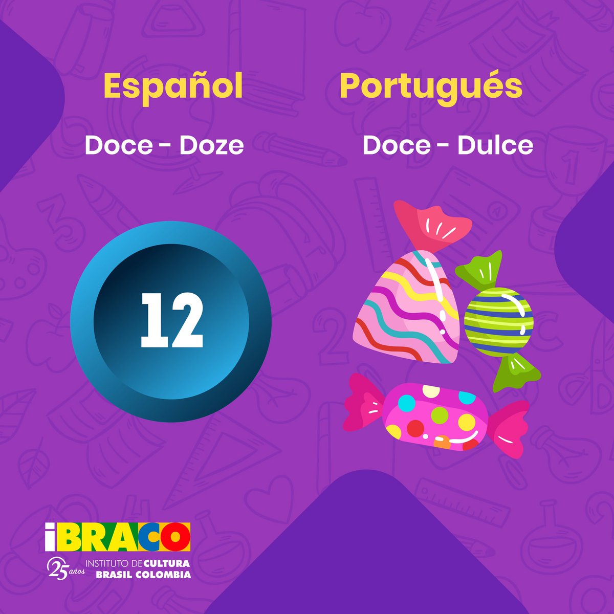 IBRACOCultura's tweet photo. 🤩 ¿Y tu ya te sabías algunos de estos? 🇧🇷 inscríbete a los cursos que IBRACO te ofrece y aprende con los mejores! 💪🏻 #IBRACO #IbracoCultura #Brasil #Portugues https://t.co/qFiPoKoUZI