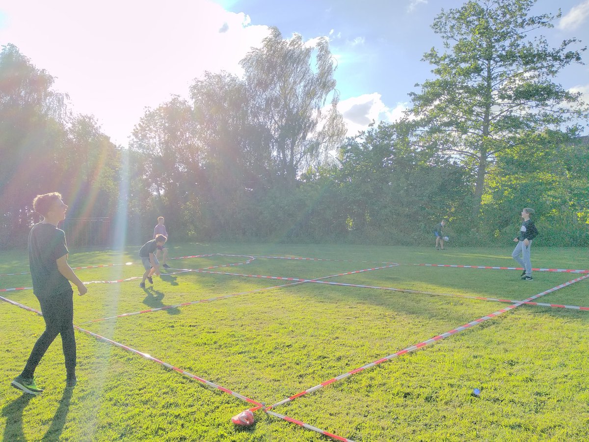 Trefbal #SocialDistanacing in #Wognum