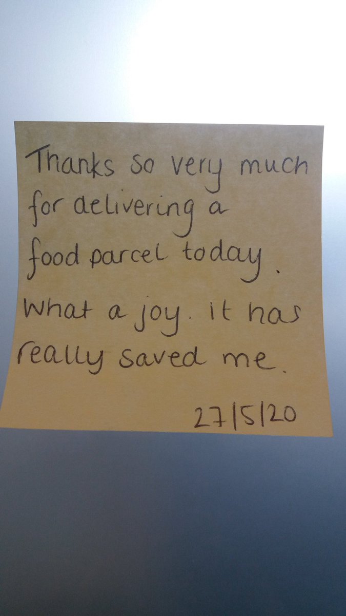 BRC_ERScotland's tweet photo. Thank you to Johnny and Emma, our wonderful Community Reserve Volunteers for sharing this lovely feedback from one of our food parcels recipients. ππ΄σ §σ ’σ ³σ £σ ΄σ Ώ
@Scotlandrl @BritishRedCross #KindnessWillKeepUsTogether https://t.co/xPUbsKsIlo