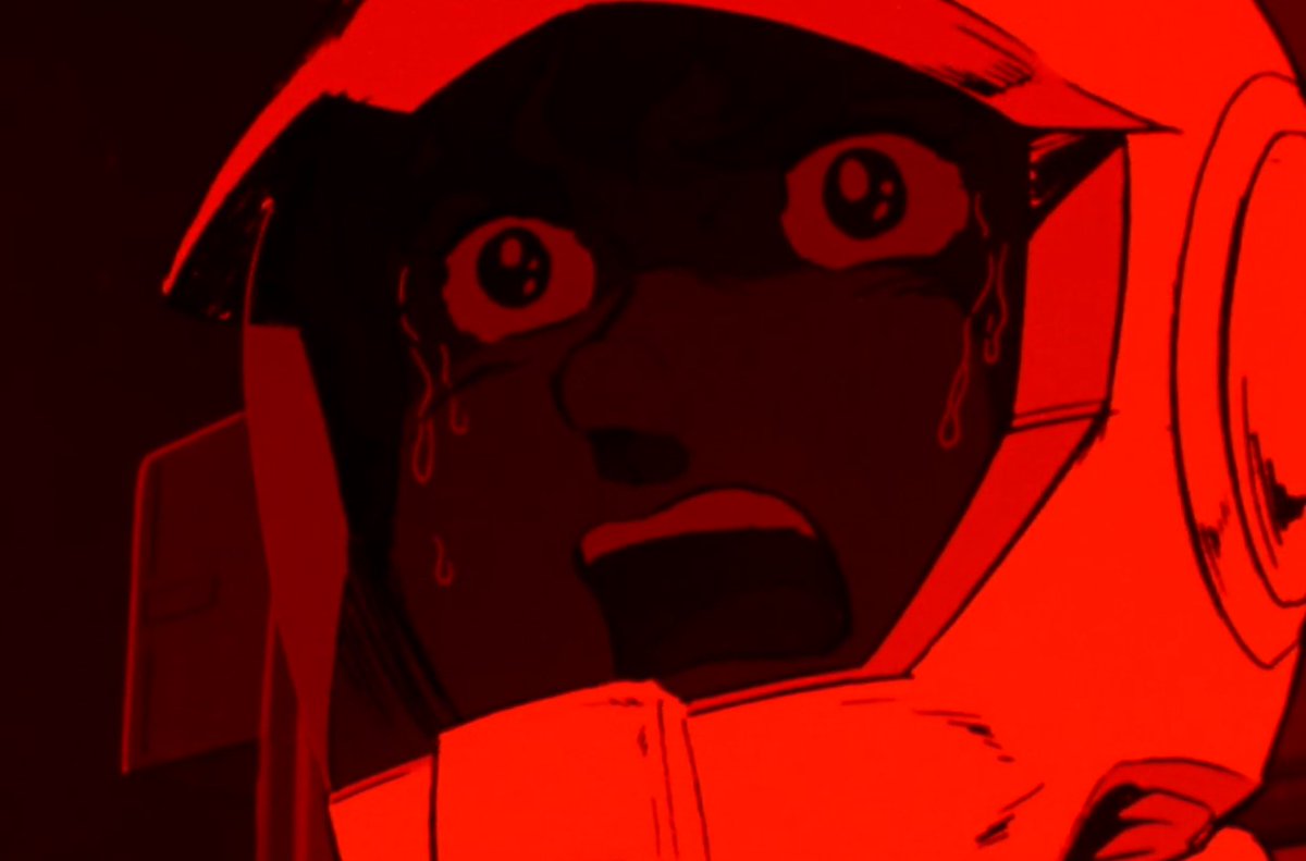 me 10 mins ago: [sarcastically] wrow I sure hope amuro doesn& #39;t beef it this episode doing something stupid because he has a crush on matildame now: [being smug]