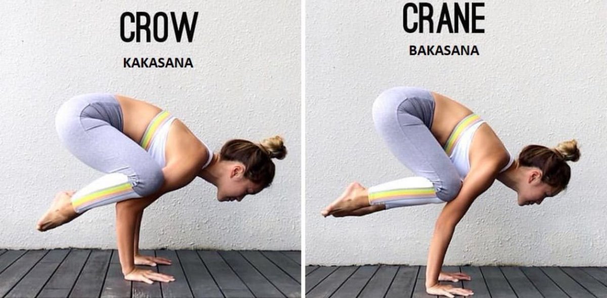 Side Crow Pose | Side Crane Pose