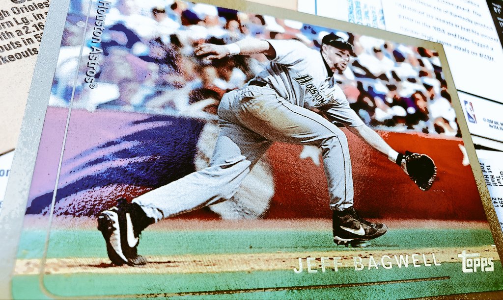 Jeff Bagwell is the only 1B in MLB history with 400 HR & 200 SB

Happy Birthday Jeff!  