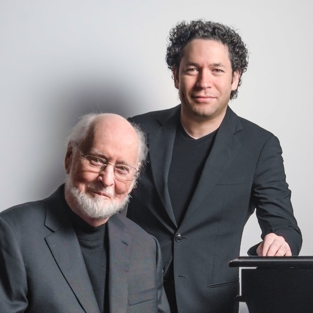 Announcing the final episode of “At Home With,” featuring <a href="/GustavoDudamel/">Gustavo Dudamel</a> &amp; John Williams! On June 2 at 6pm, our Music &amp; Artistic Director &amp; the Maestro of the Movies share their favorite recordings &amp; chat about their long-running creative partnership. Tune in at <a href="/ClassicalKUSC/">ClassicalKUSC</a>