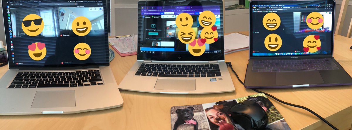 Had THE BEST meeting today with my kiddos.😍 They really missed group work so I tried to recreate it for them. Each group had a separate GoogleMeet, they were able to chat &amp; work together and I could easily check in w/ each group.🥳#myteacherheartisfull #learningisfun <a href="/Team_MCES/">Mays Chapel ES</a>