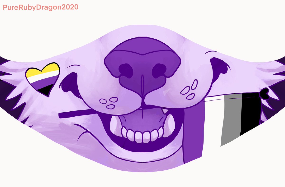 PureRubyDragon's tweet photo. 🖤🤎❤️🧡💛💚💙💜
#PRIDE MASK 😷 GIVE AWAY! #Pride2020
🌈Retweet 
🌈Follow
🌈Comment below with your pride!
🌈Ends June 3rd

Winner will get a personalized pride mask! Shipping included 💖

You can also commission one here: 
https://t.co/MmHhsJSnav https://t.co/VqhrpZzYJa