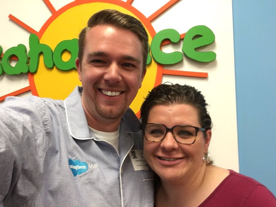 corey_snow's tweet photo. Pretty certain the @salesforce #MVPjs were a big "sleeper" hit @hollygfirestone 🙃
@MBKolodner @StephanieFoerst @brentdowney @dancinllama @andyboettcher #SalesforceMVPs https://t.co/wa9T3uCMNZ