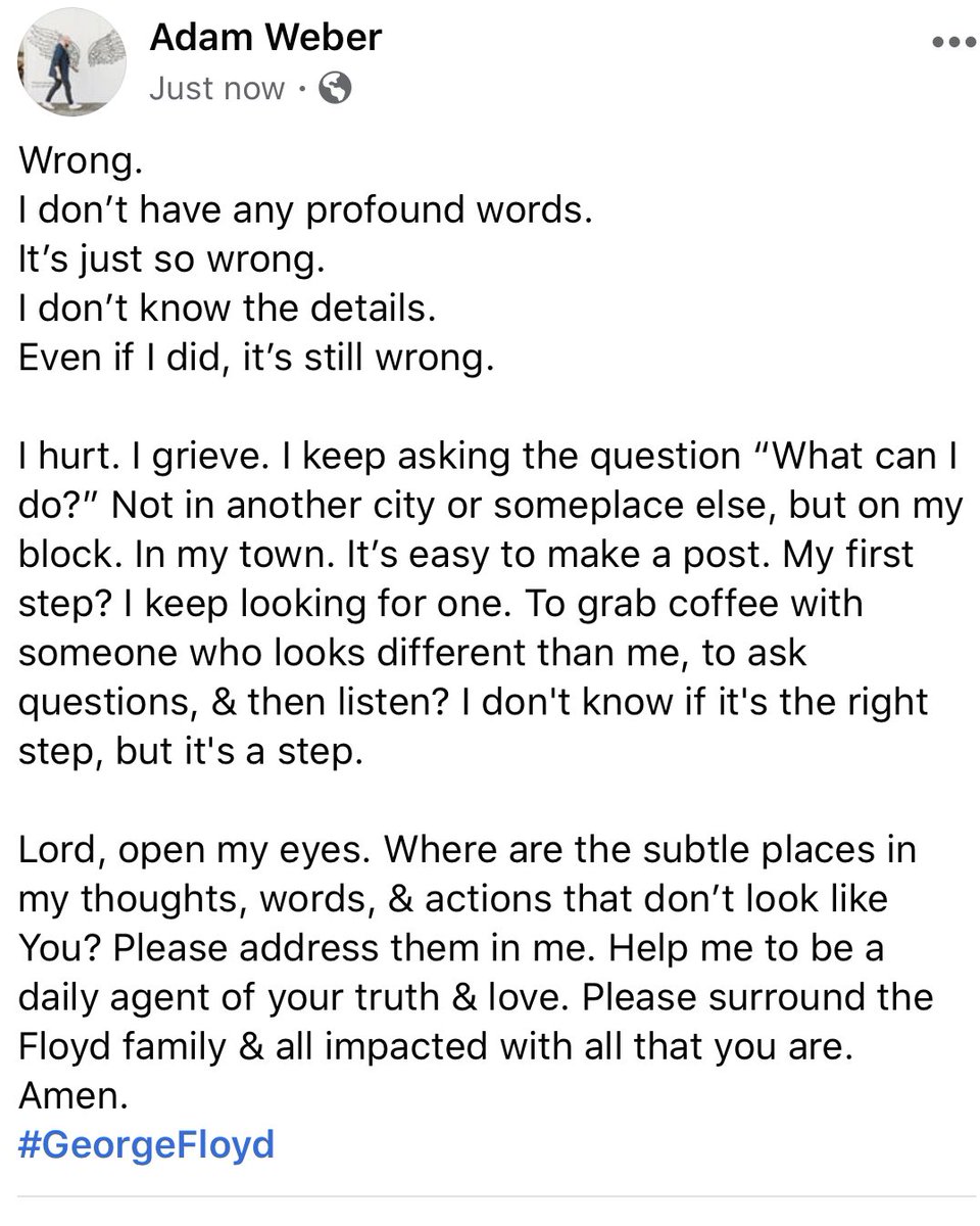 adamweber's tweet image. #wrong #georgefloyd #Lordhelp