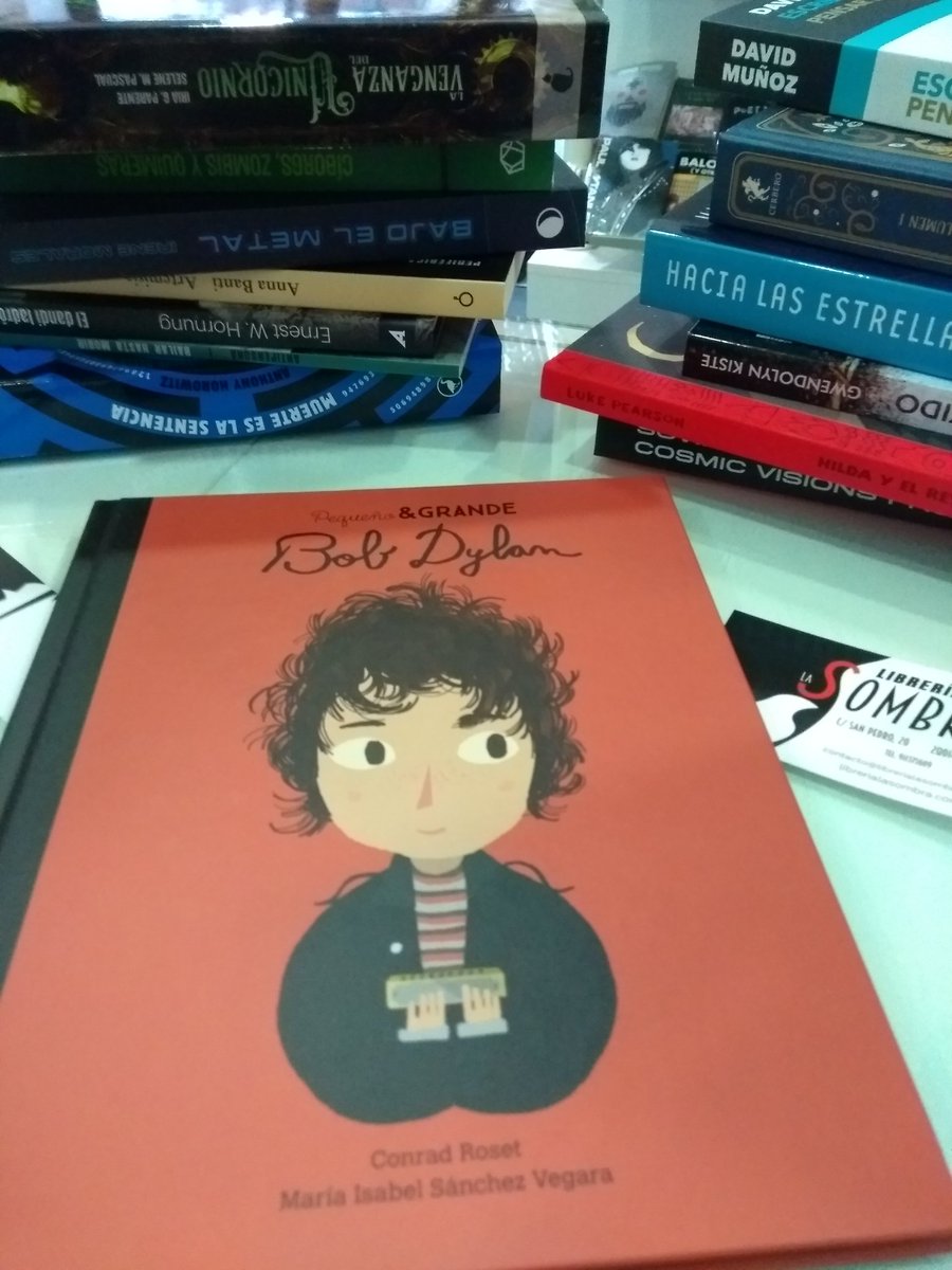 LaSombraLibros's tweet image. ¡Una aproximación al Premio Nobel de Literatura en forma de álbum infantil! &quot;Pequeño &amp;amp; Grande Bob Dylan&quot; en @Albaeditorial. #NovedadesLibrescas #Reconectemos #ResistenciaLibresca