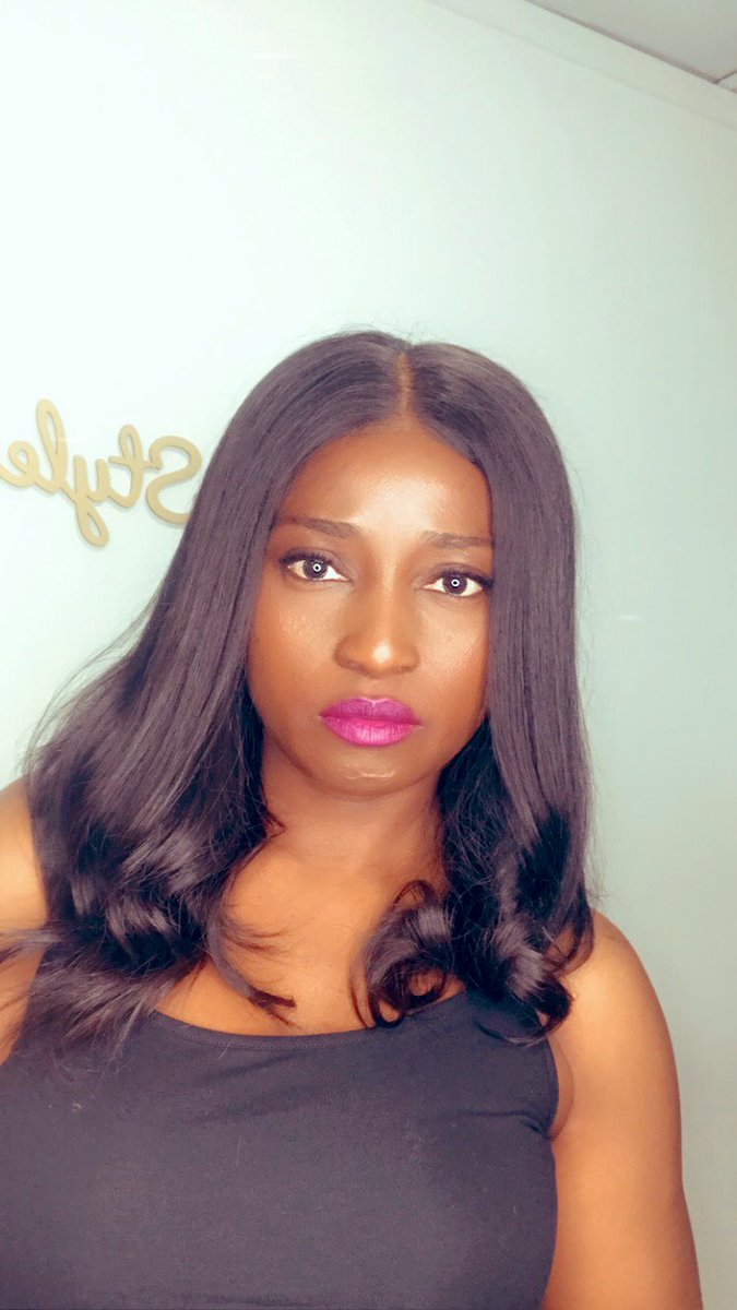 stylesbyfola's tweet photo. 5by5 lace closure wig . Custom made with 14inches premium hair extensions #wig #lacewig #wigshop #hairextension #hdlacewigs https://t.co/BmdniWvBz1