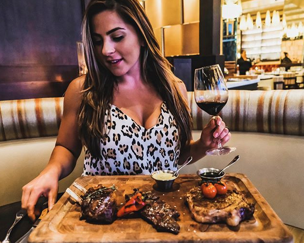 BullAndBourbon's tweet photo. Why have one of cut steak, when you can three. #bullandbourbon https://t.co/CBWpuWbPnC